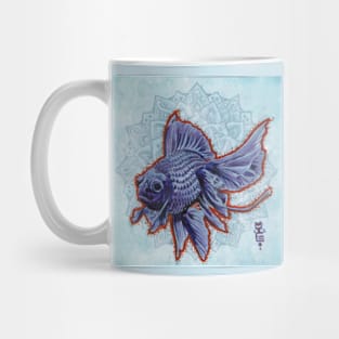 Blue Moore Mug